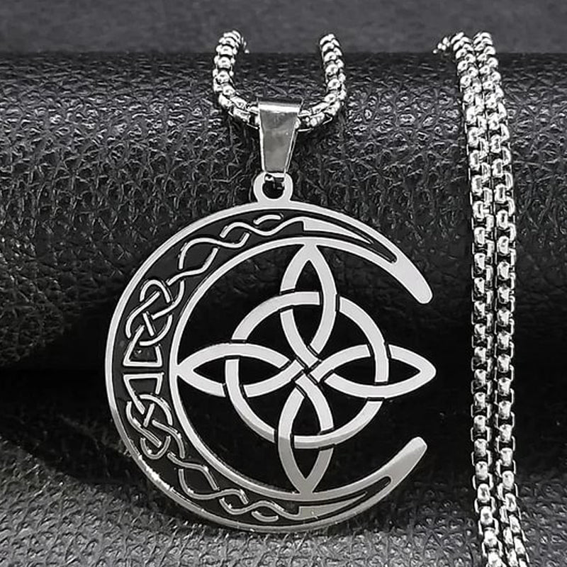 LunaForge – Symbolische Mondkette | 1+1 GRATIS