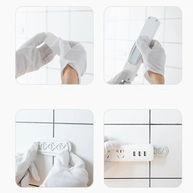 ClutterGrip — Steckdosenleisten-Halter ohne Bohren | 1+1 GRATIS