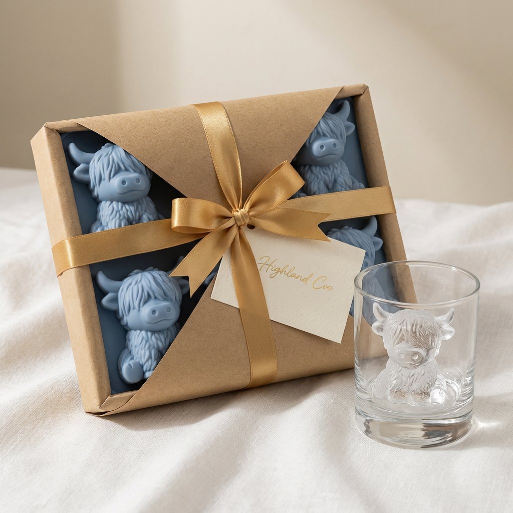 HighlandChill — Kuh Eiswürfel Form | 1+2 GRATIS