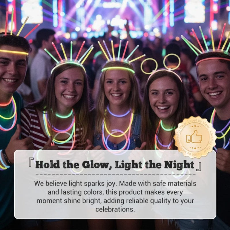 Glowsticks — Endloser Spaß, Brillantes Spiel | 1+1 GRATIS