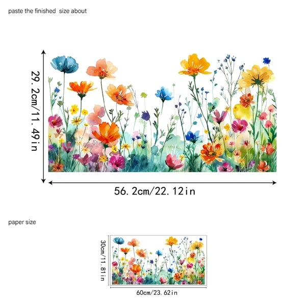 BloomView™ Farbenfroher Fensteraufkleber | 1+1 GRATIS