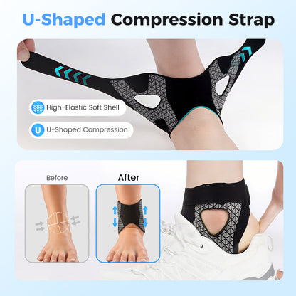 FlexiGuard – Verstellbare elastische Knöchelbandage | 1+1 GRATIS