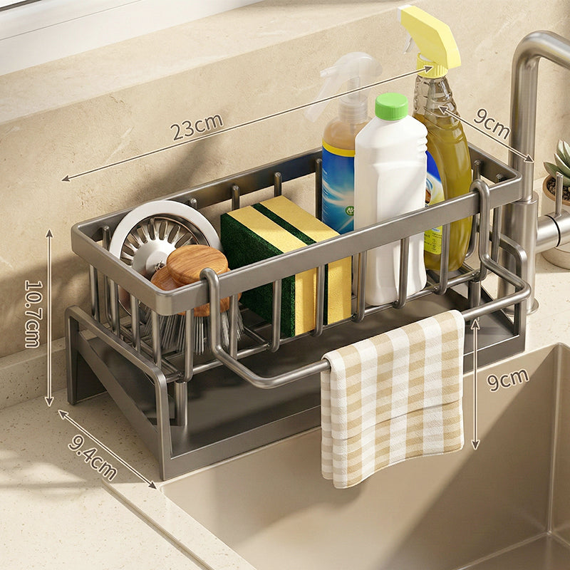 FlowNest — Spülbecken-Abtropfschale-Organizer | 1+1 GRATIS