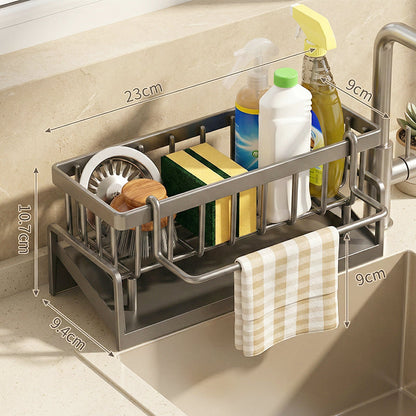 FlowNest — Spülbecken-Abtropfschale-Organizer | 1+1 GRATIS