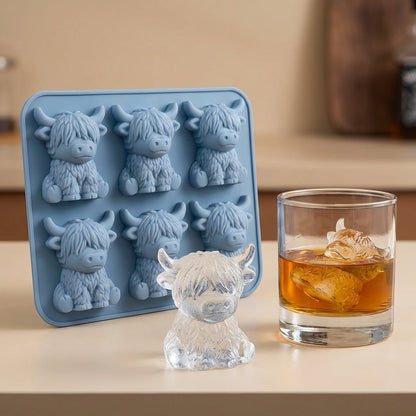 HighlandChill — Kuh Eiswürfel Form | 1+2 GRATIS
