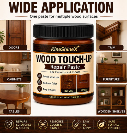 WoodTouch — Holz-Reparaturcreme Braun | 1+1 GRATIS
