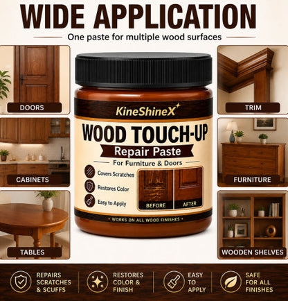 WoodTouch — Holz-Reparaturcreme Braun | 1+1 GRATIS