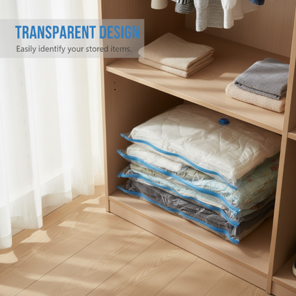 CompactGuard – Vakuum-Aufbewahrungsbeutel mit Pumpe | 1+2 GRATIS