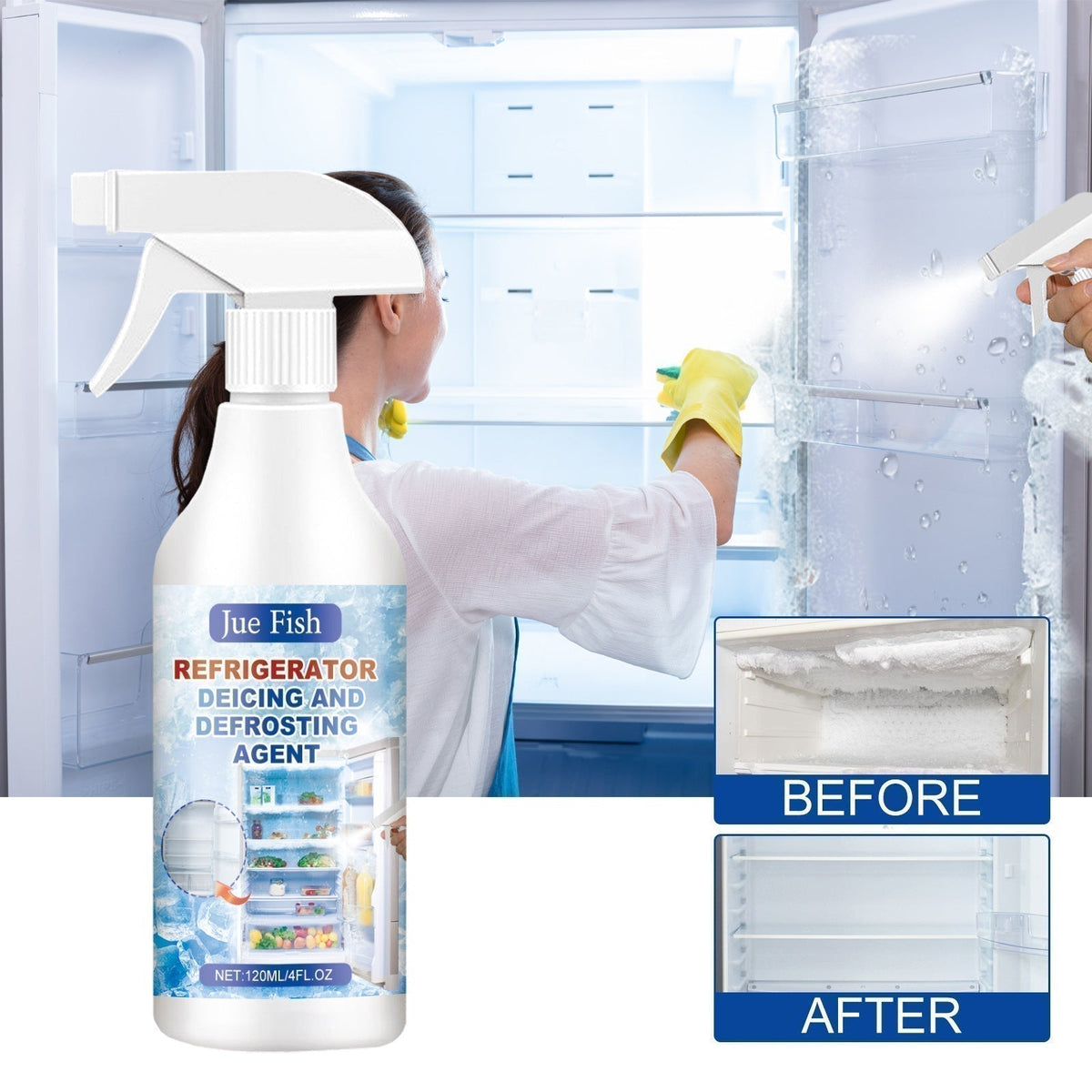 GlaciaSwift — Blitzschnelles Abtau-Spray | 1+1 GRATIS