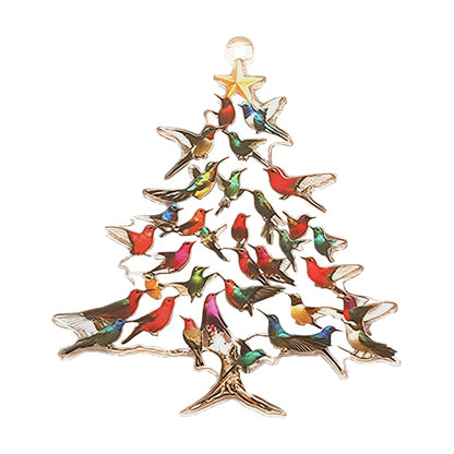 Winterly – Kolibri 2D Acryl-Weihnachtsornament | 1+2 GRATIS