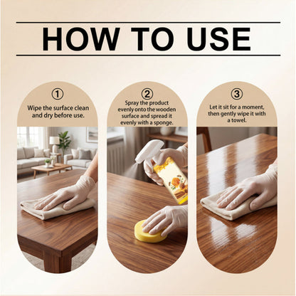 SilvaLuxe — Holz-Politur & Reinigungsspray | 1+1 GRATIS