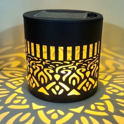 LumaHalo — Mandala Solarleuchte Außen | 1+1 GRATIS