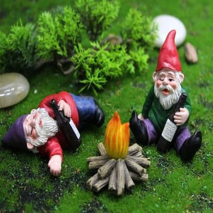 TipsyGnomes™ – Die lustigen, betrunkenen Gartenzwerge | 1+1 GRATIS