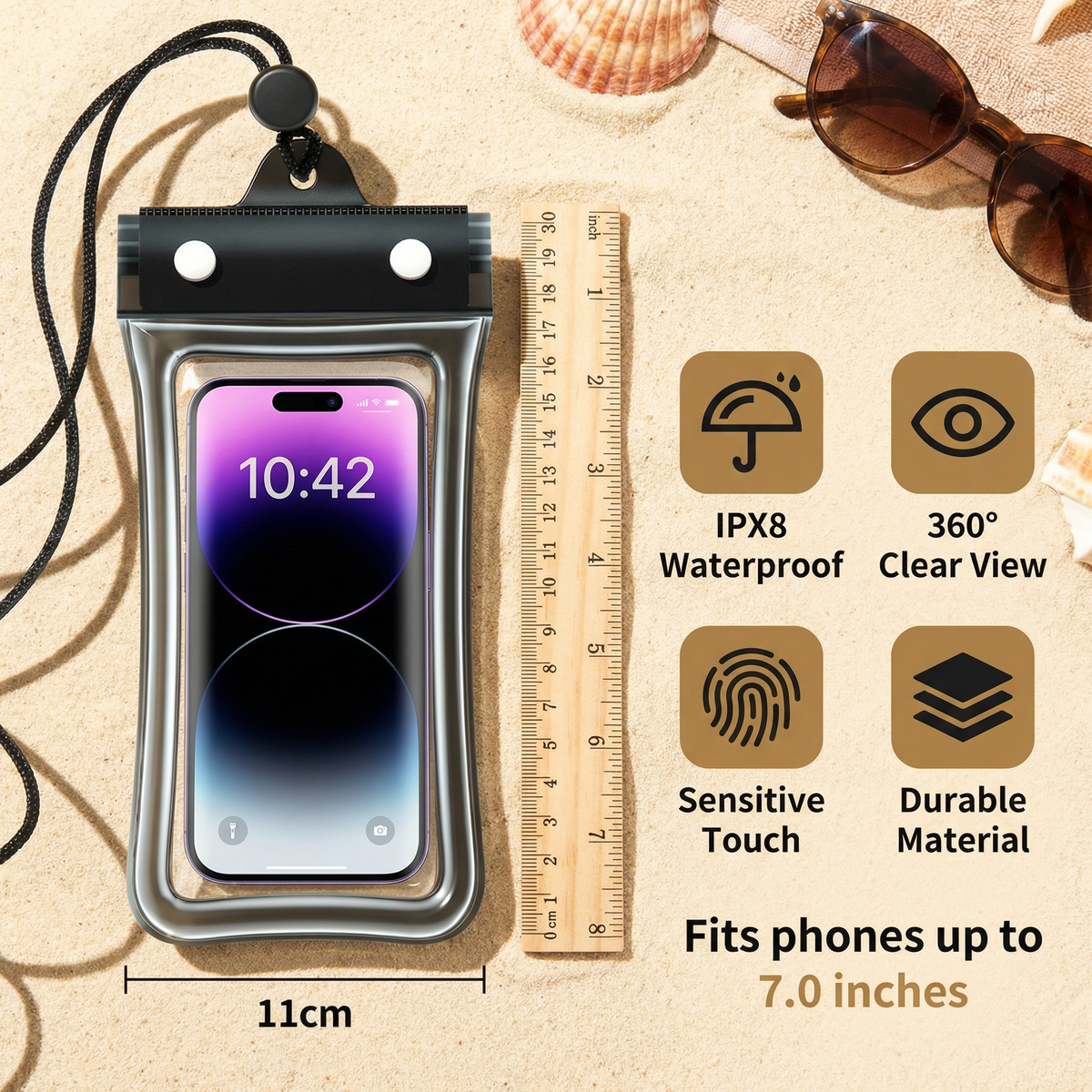 Phone Guardian — Wasserdichte Handyhülle | 1+1 GRATIS