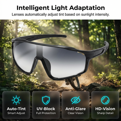 AdaptiveVision — Sport-Sonnenbrille | 1+1 GRATIS