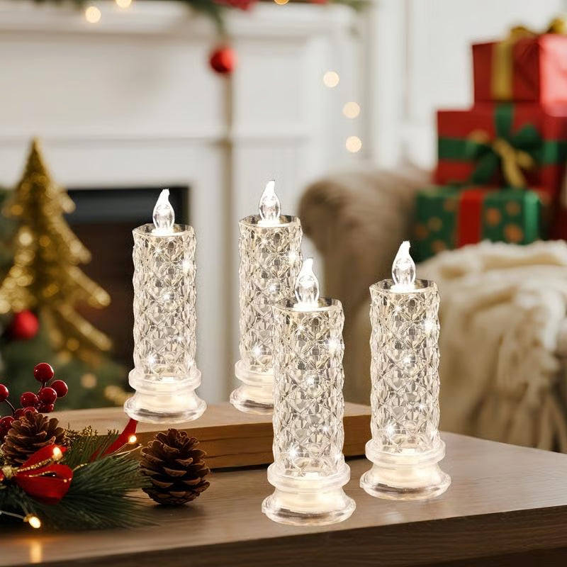 LumiGlow – Kristall LED Kerzenlicht | 1+2 GRATIS