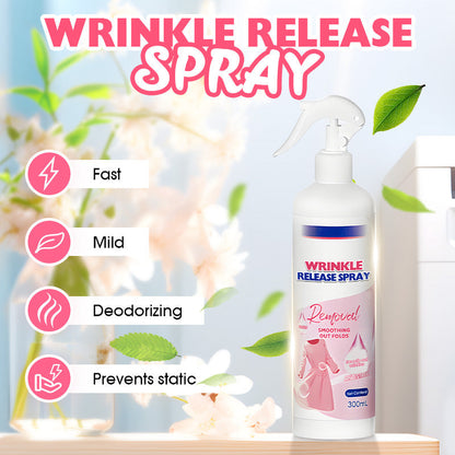 WrinkleAway — Faltenspray für makellose Kleidung | 1+1 GRATIS
