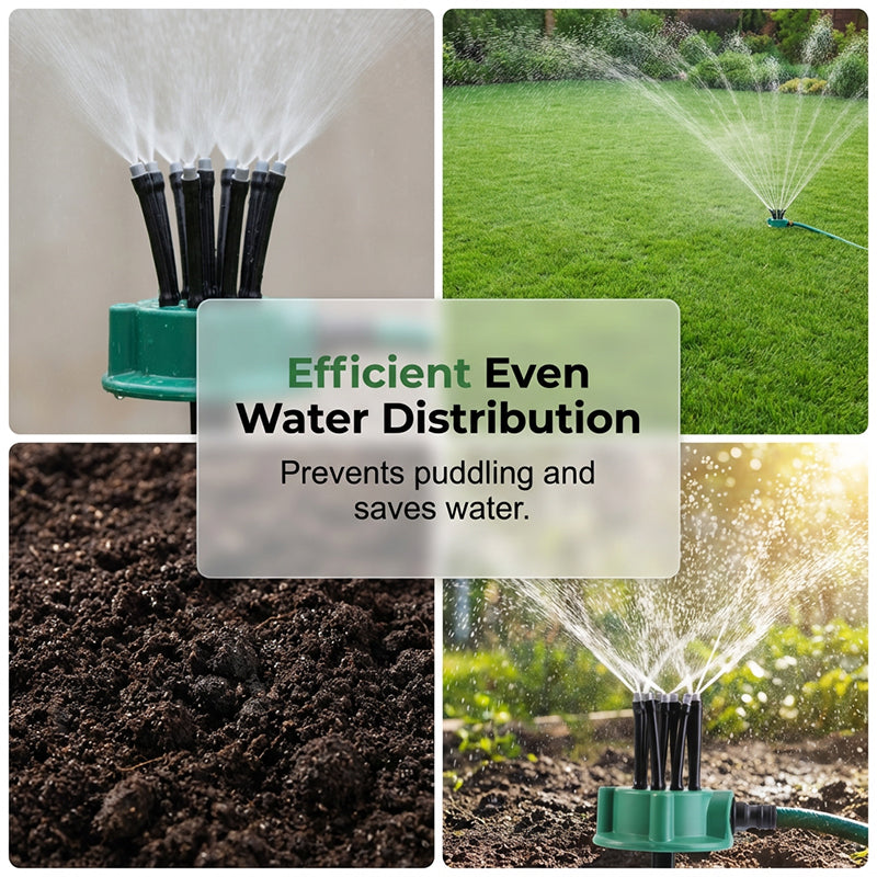 LushLawn — Flexibler Gartensprinkler | 1+1 GRATIS