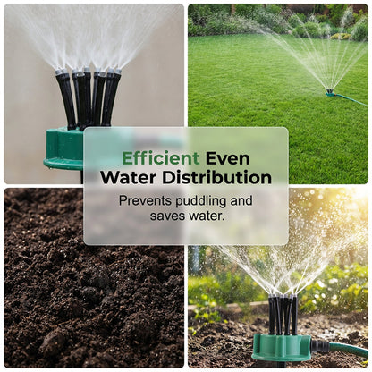 LushLawn — Flexibler Gartensprinkler | 1+1 GRATIS