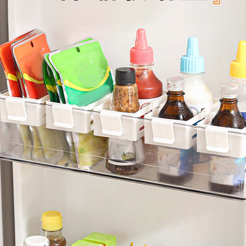 CrispEdge — Kühlschrank-Trenner für perfekte Ordnung  8 Stück | 1+1 GRATIS