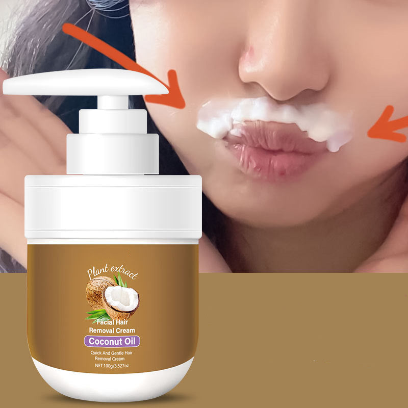 SmoothSilk — Sanfte Gesichts-Haarentfernungscreme | 1+1 GRATIS
