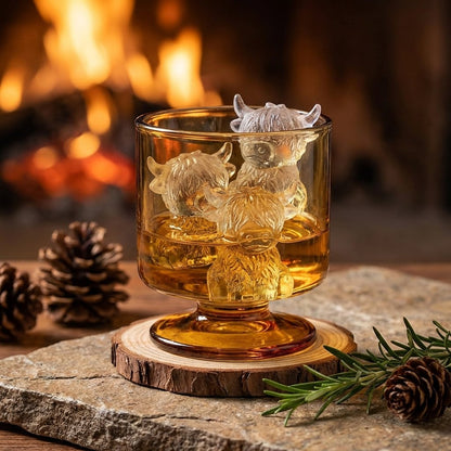HighlandChill — Kuh Eiswürfel Form | 1+2 GRATIS