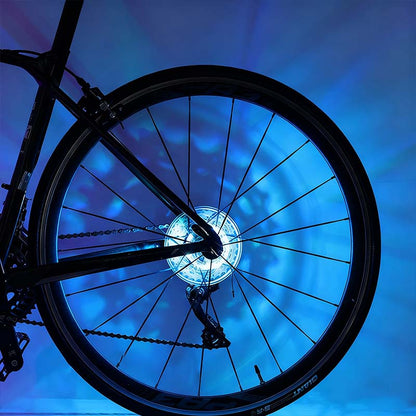 GlowWheel – Bewegungs-Fahrradlicht | 1+1 GRATIS