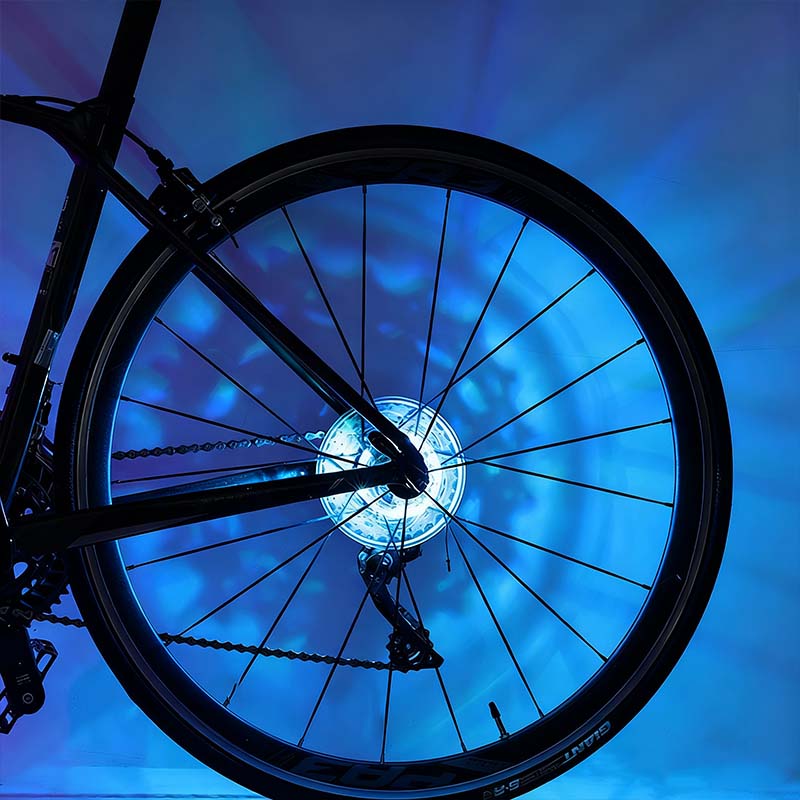 GlowWheel – Bewegungs-Fahrradlicht | 1+1 GRATIS