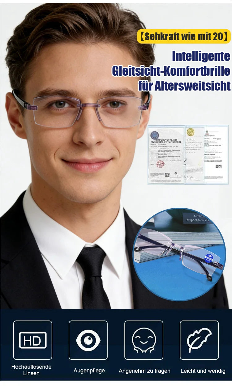 ClariVue — Komfort Lesebrille + 2.00 | 1+1 GRATIS