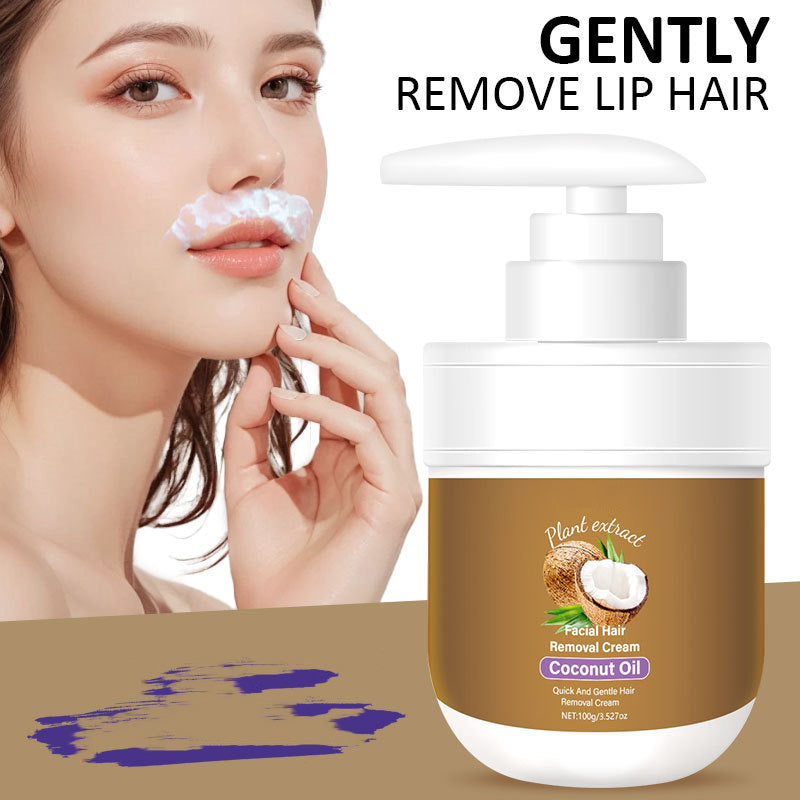 SmoothSilk — Sanfte Gesichts-Haarentfernungscreme | 1+1 GRATIS