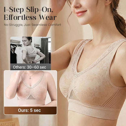 Serena — Atmungsaktiver Damen-Stütz-BH | 1+1 GRATIS