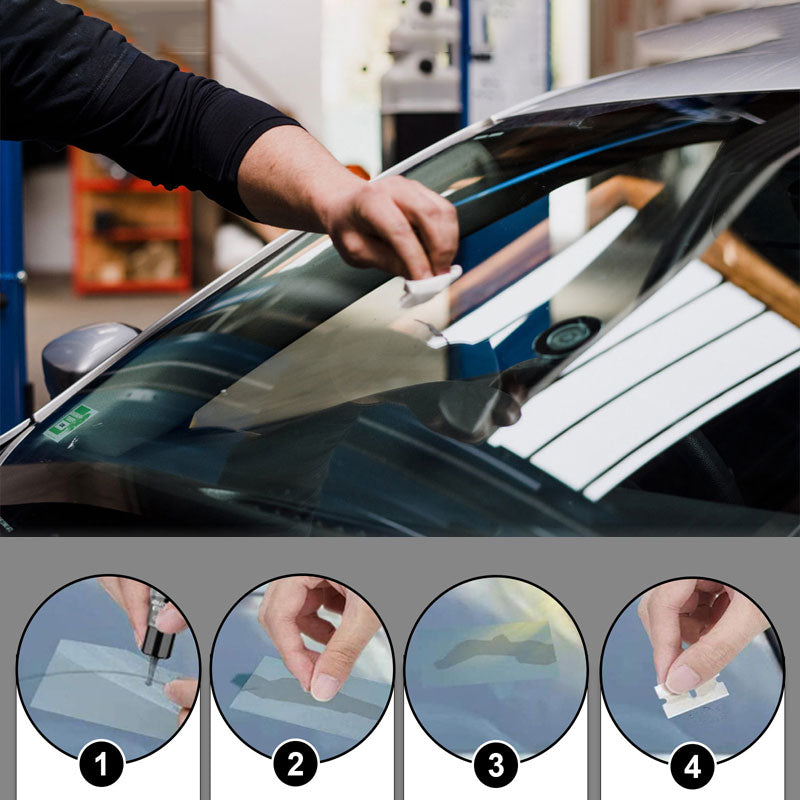 ClearShield Fix — Windschutzscheiben Reparaturset | 1+1 GRATIS