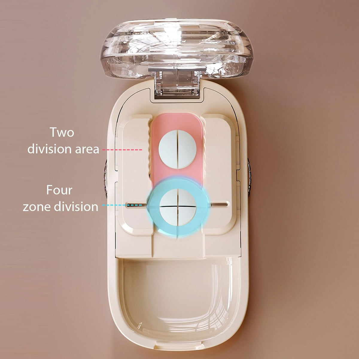 MedLux® 3-in-1-Tablettenzerteiler und Aufbewahrungsbox | 1+1 GRATIS