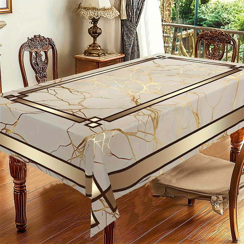 LumaMarble — Elegante Marmortischdecke | 1+1 GRATIS