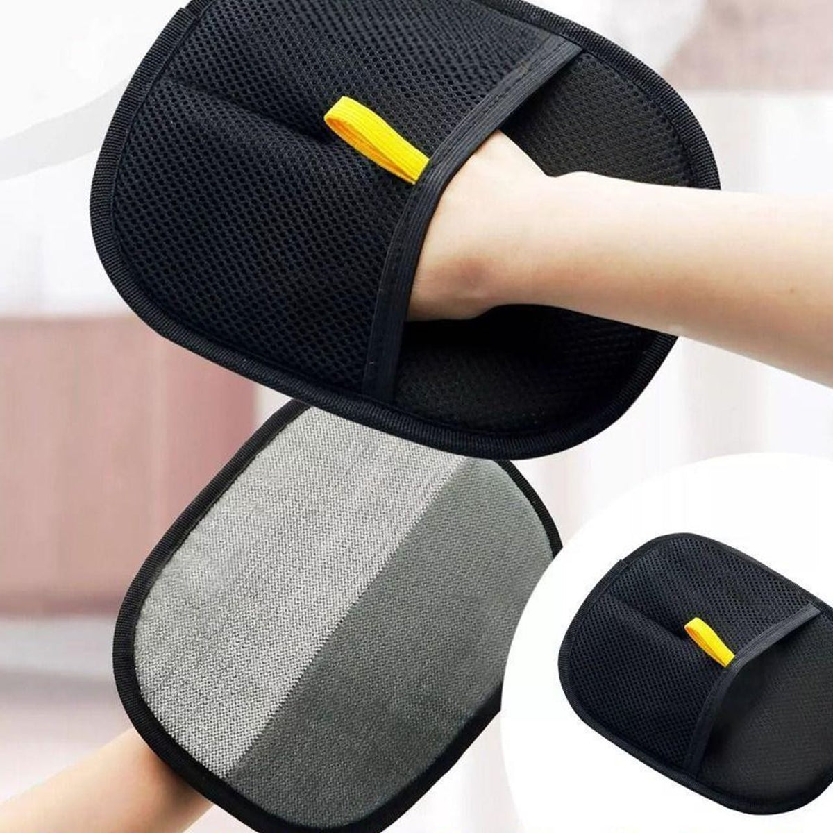 GroomyGlove – Antistatischer Handschuh zur Tierhaarentfernung | 1+2 GRATIS