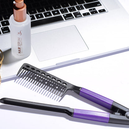 SilkGlide V-Comb – Glattes Haar wie vom Profi | 1+1 GRATIS