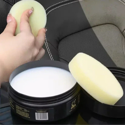 Ledercreme für Autositze, Möbel & Leder | Entfernt Kratzer & Flecken in Sekunden | Frischt Farbe und Glanz auf
