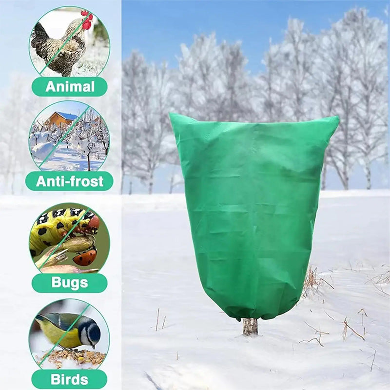 FrostLeaf – Pflanzenschutz-Kordelbeutel | 1+1 GRATIS