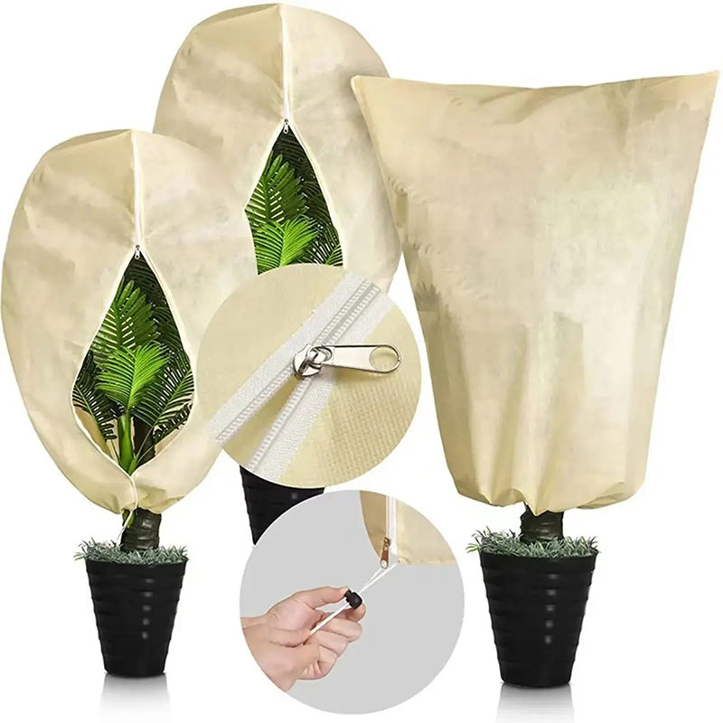 FrostLeaf – Pflanzenschutz-Kordelbeutel | 1+1 GRATIS
