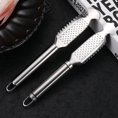 ChefMate – Edelstahl Fischschupper Set | 1+2 GRATIS