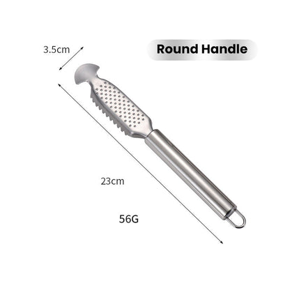 ChefMate – Edelstahl Fischschupper Set | 1+2 GRATIS