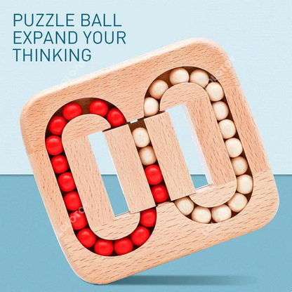WoodMind – Holzpuzzle für Logisches Denken | 1+1 GRATIS