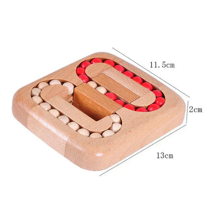 WoodMind – Holzpuzzle für Logisches Denken | 1+1 GRATIS