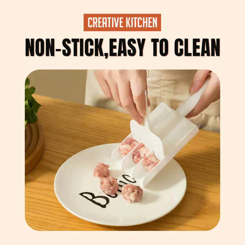 CreativeKitchen – Dreifacher Fleischbällchenformer | 1+1 GRATIS