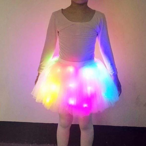 LumiBallet – Magischer LED Tutu-Rock | 1+1 GRATIS