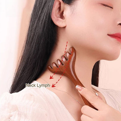 ChiClaw™ Kopfhaut-Massagekamm Mit 6 Zinken | 1+1 GRATIS