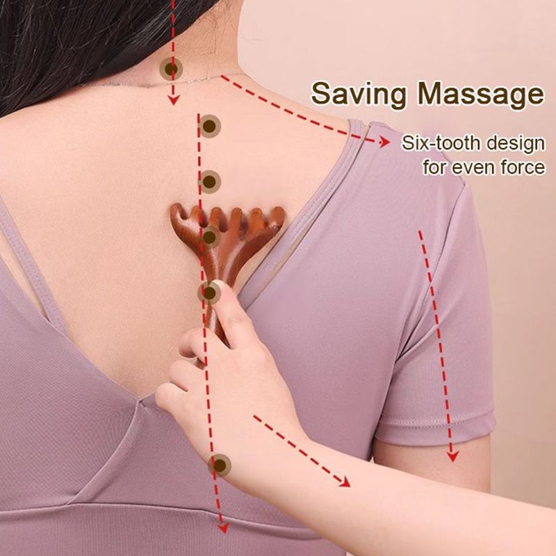 ChiClaw™ Kopfhaut-Massagekamm Mit 6 Zinken | 1+1 GRATIS