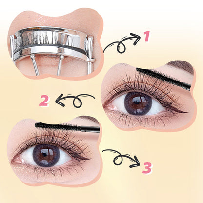 CurlLux™ 3D Schwarze Locken-Mascara | 1+1 GRATIS