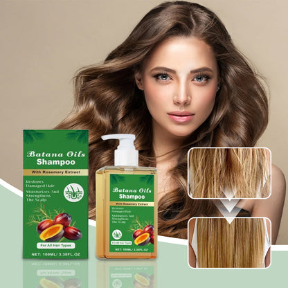 BatanaGlow™ 100ml Shampoo Mit Rosmarinextrakt | 1+1 GRATIS