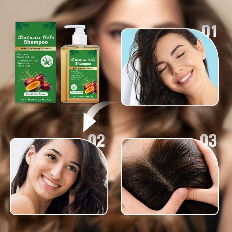 BatanaGlow™ 100ml Shampoo Mit Rosmarinextrakt | 1+1 GRATIS